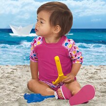 T-shirt de bain avec protection UV 50+ de BORNINO