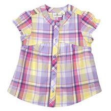 Karo-Bluse 1/4 Arm von TOM TAILOR