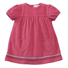 Cord-Kleid 1/4 Arm von BORNINO