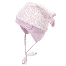 Le bonnet avec foulard protection UV 20+ rose de DÖLL