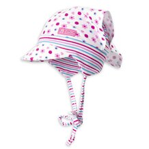 Le bonnet avec foulard protection UV 30+ multicolore de DÖLL