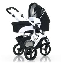 Kombikinderwagen "Cobra" inkl. Sportwagenaufsatz und Tragetasche von ABC DESIGN