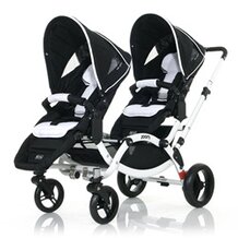 La poussette double "Zoom" avec 2 si&egrave;ges poussette de ABC DESIGN