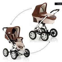 Kombikinderwagen "Peak Air" Design 2012 cacao von I'COO