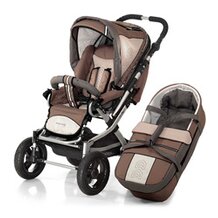 Kombi-Kinderwagen Alu Fly Swing mit 3 in 1 Tragetasche von KNORR BABY