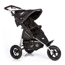 La poussette sport "Joggster III" carbone/noir de TFK