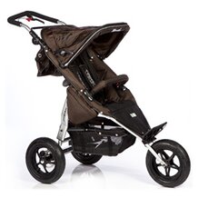 La poussette sport "Joggster III" carbone/chocolat de TFK
