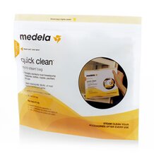 Quick Clean&trade; Mikrowellenbeutel von MEDELA