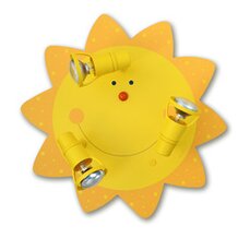 Le plafonnier "Soleil" de WALDI LEUCHTEN