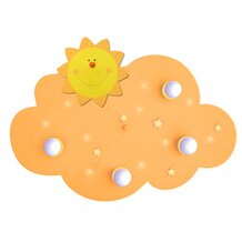 Deckenleuchte "Wolke/Sonne" von WALDI LEUCHTEN