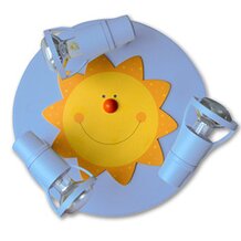Le plafonnier rond "Soleil" de WALDI LEUCHTEN