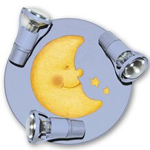 Le plafonnier rond "La Luna" de WALDI LEUCHTEN