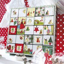 Geschenkboxen-Adventskalender 