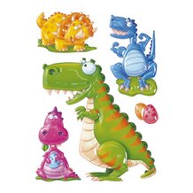Stickers muraux &laquo; Dinosaures &raquo; 