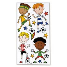 Autocollants muraux &laquo; Football &raquo; 