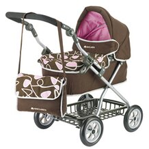 MacLaren-Travelmate Pram braun/rosa von KNORRTOYS