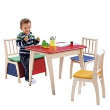 Ensemble table et chaises de GEUTHER
