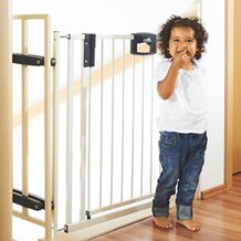 Barri&egrave;re de s&eacute;curit&eacute; pour escaliers &laquo; Easy Lock &raquo; de GEUTHER