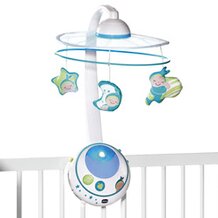 Mobile avec projecteur d'&eacute;toiles de CHICCO