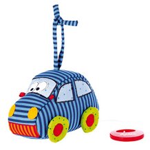 La peluche musicale "Tuc T&ouml;ff T&ouml;ff" de SIGIKID