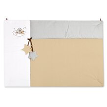Krabbeldecke mit Applikation von Zöllner