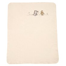 La couverture en coton avec une application "Adorable Winnie" de ZÖLLNER