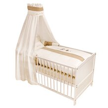 Voile Set mit Applikation von Zöllner
