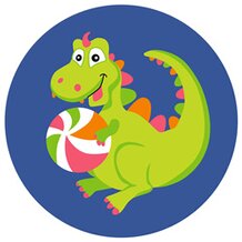 Teppich "Drachen", &Oslash; 130 cm 