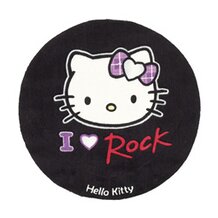 Teppich "I love Rock" von HELLO KITTY