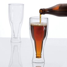 Glas "Flasche" 