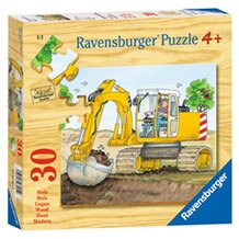 Holzpuzzle 30 Teile, Baustelle von RAVENSBURGER