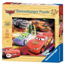 Holzpuzzle 30 Teile, Lightning Mc Queen gewinnt! von RAVENSBURGER