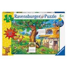 Wieso? Weshalb? Warum? Klappenpuzzle 79 Teile, Tierwohnungen von RAVENSBURGER