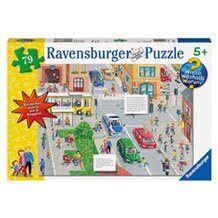 Wieso? Weshalb? Warum? Klappenpuzzle 79 Teile, Achtung im Stra&szlig;enverkehr! von RAVENSBURGER