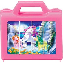 W&uuml;rfelpuzzles 12 Teile, Im Land der Einh&ouml;rner von RAVENSBURGER