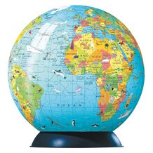 3D Puzzle-Ball 270 Teile, Kindererde (englisch) + Booklet von RAVENSBURGER