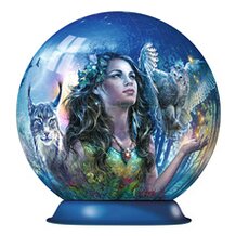 3D Puzzle-Ball 270 Teile, Mystische Freundschaft von RAVENSBURGER