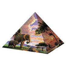 3D Puzzle-Pyramide 216 Teile, Stimmungsvolles Afrika von RAVENSBURGER