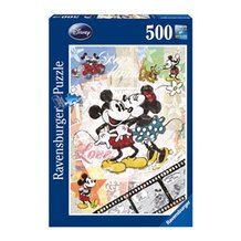 Puzzle, 500 Teile, Retro Mickey von RAVENSBURGER