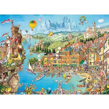 Puzzle, 500 Teile, Bella Italia von RAVENSBURGER
