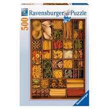 Puzzle, 500 Teile, Bunte Pasta von RAVENSBURGER