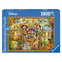 Puzzle, 1.000 Teile, Die sch&ouml;nsten Disney Themen von RAVENSBURGER