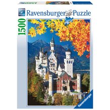 Puzzle, 1.500 Teile, Herbstliches Neuschwanstein von RAVENSBURGER