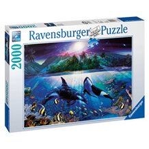 Puzzle, 2.000 Teile, Geheimnisvolle Unterwasserwelt von RAVENSBURGER