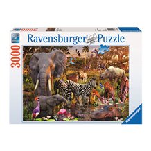 Puzzle, 3.000 Teile, Afrikanische Tierwelt von RAVENSBURGER