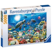 Puzzle, 5.000 Teile, Leben im Korallenriff von RAVENSBURGER