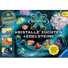 ScienceX&reg; Kristalle z&uuml;chten + Edelsteine, Experimentieren von RAVENSBURGER