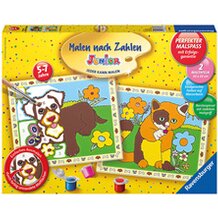 Malen nach Zahlen, Meine liebsten Tiere von RAVENSBURGER