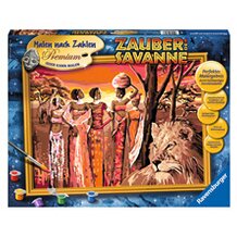 Malen nach Zahlen, Zauber der Savanne von RAVENSBURGER