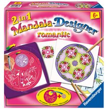 2in1 Mandala-Designer&reg; romantic, Grundtechnik: Malen und Gestalten von RAVENSBURGER